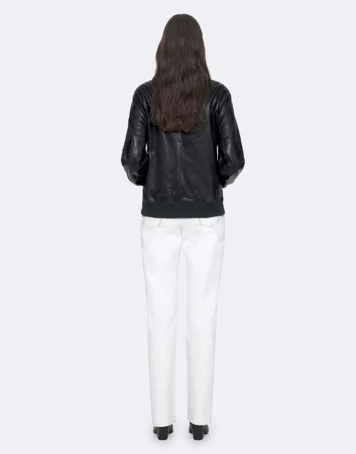 AllSaints Memphis jack in marineblauw, 2 van 7