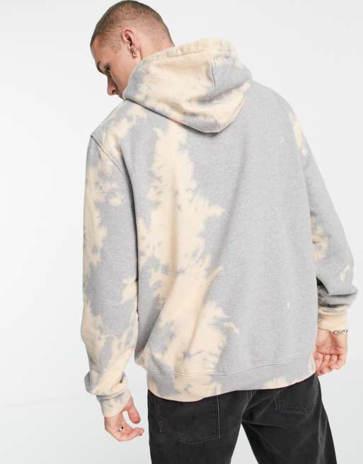 Light grey sale tie dye hoodie