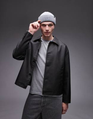 ALLSAINTS MERINO WOOL FISHERMAN BEANIE 