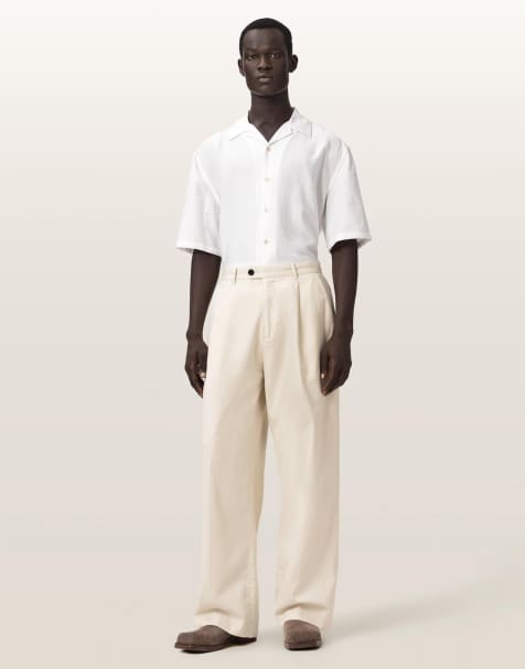 AllSaints - Midas - Broek in wit - view 1