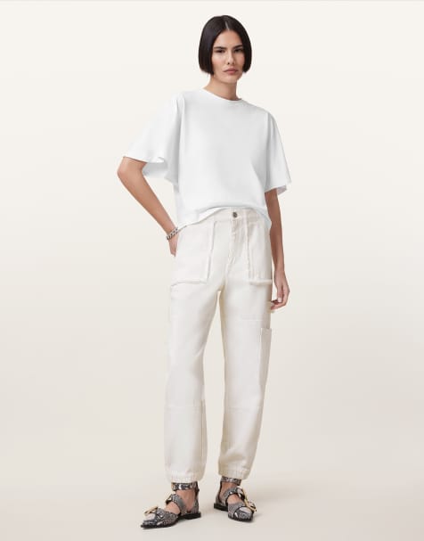 AllSaints - Mila - Broek in gebroken wit - view 1