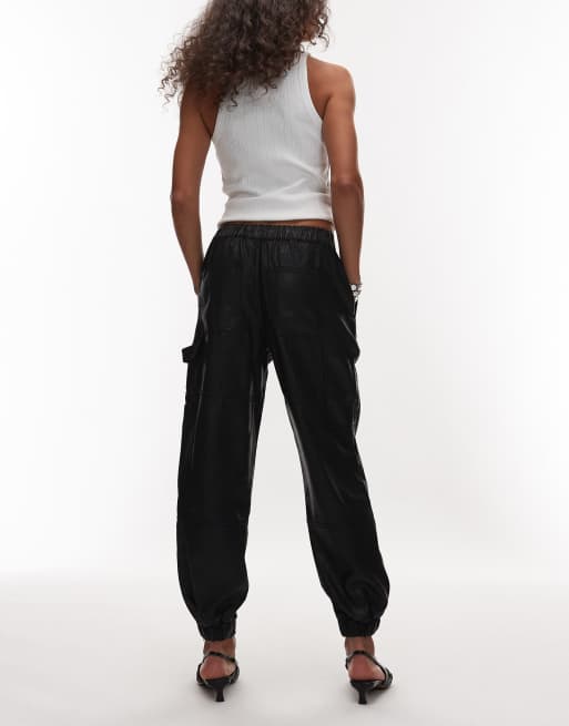 AllSaints – Mila – Svarta jeans med beläggning , 5 av 5