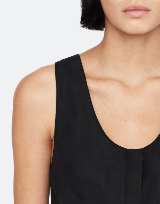 AllSaints Milla top in zwart, 6 van 7