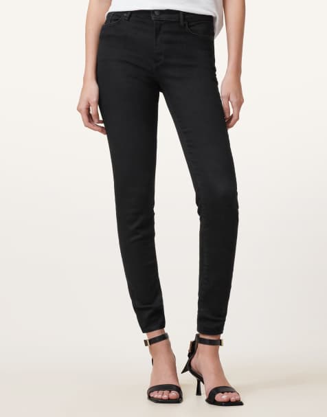AllSaints - Miller Size Me - Jeans in zwart - view 1