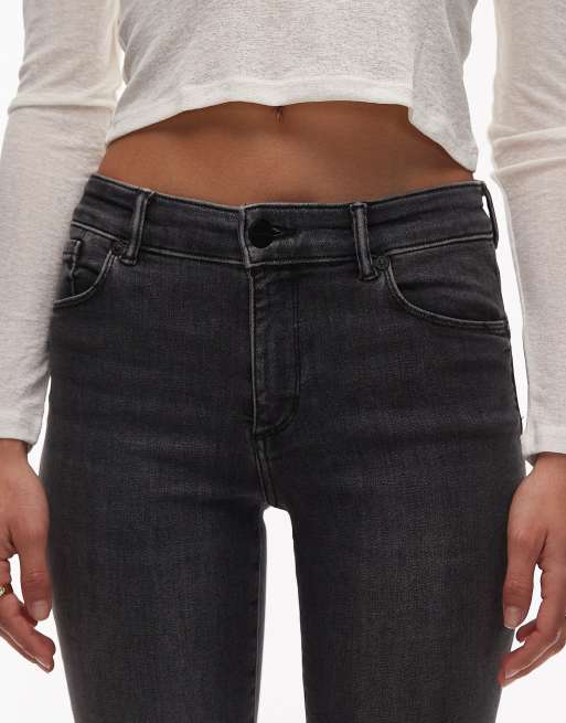 AllSaints – Miller – Svarta, tvättade, skinny jeans, 5 av 5