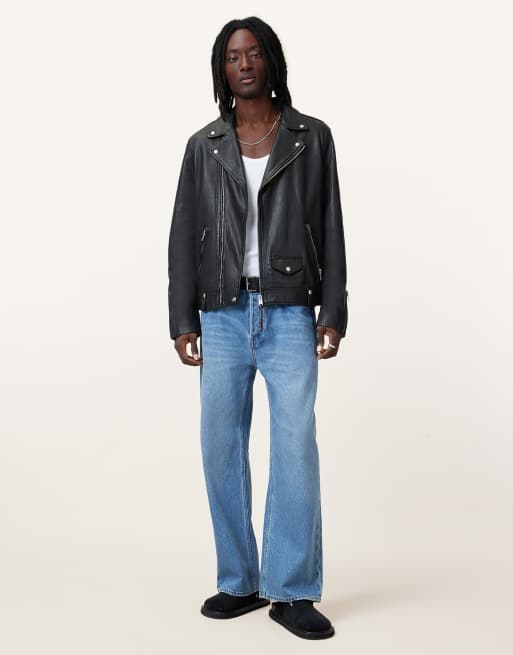 AllSaints - Milo - Blouson style motard - Noir, 2 de 4