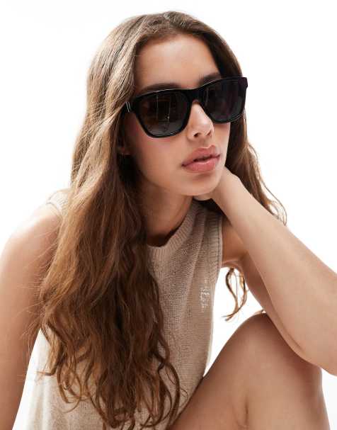 AllSaints Milo Sunglasses in black - view 1