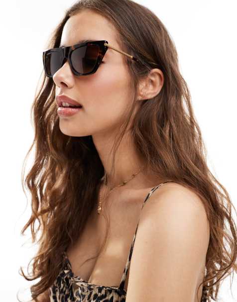 AllSaints Minka Sunglasses in brown - view 1
