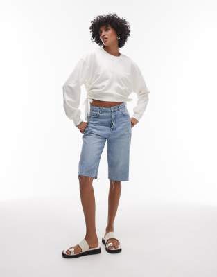 Allsaints Mira Haven Sweatshirt In White