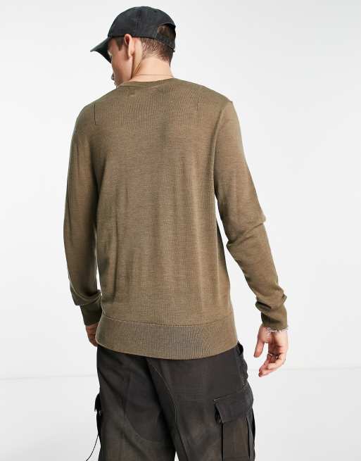 All saints on sale merino wool jumper