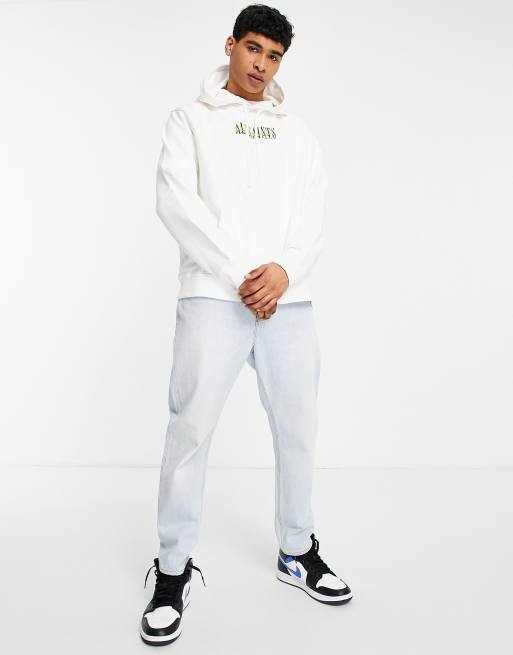 AllSaints - Momentum - Sweat à capuche à enfiler - Blanc  , 4 de 4