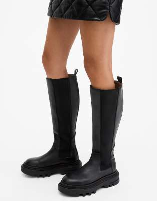 AllSaints - Monica - Schwarze Stiefel