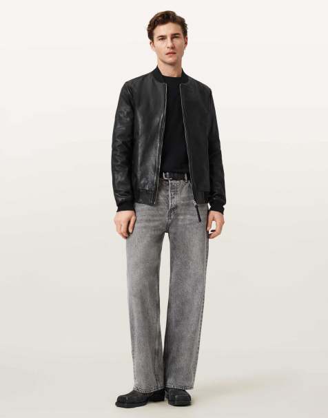 AllSaints - Morten - Chaqueta bomber negra - view 1