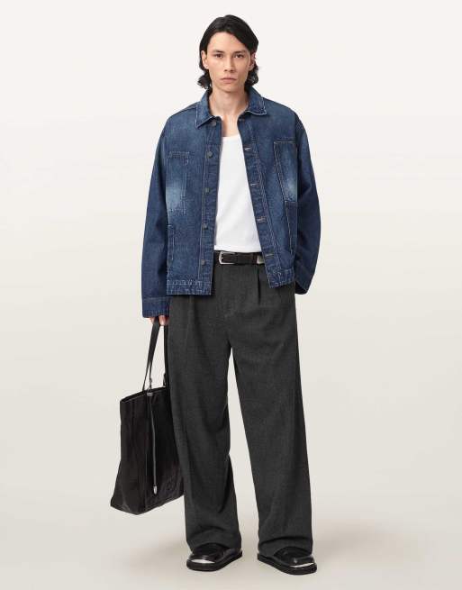 AllSaints - Mukesh - Denim jack in indigo, 6 van 6