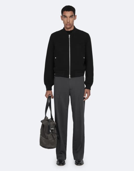 AllSaints Muro Bomberjacke in Schwarz, 2 von 6