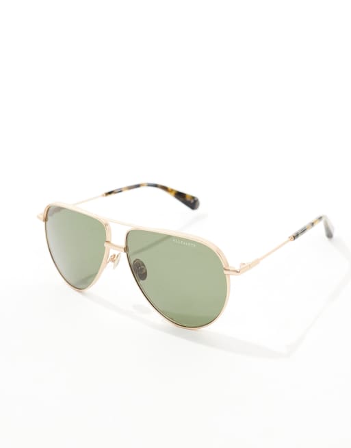 AllSaints Murphy sunglasses in bronze, 2 of 4