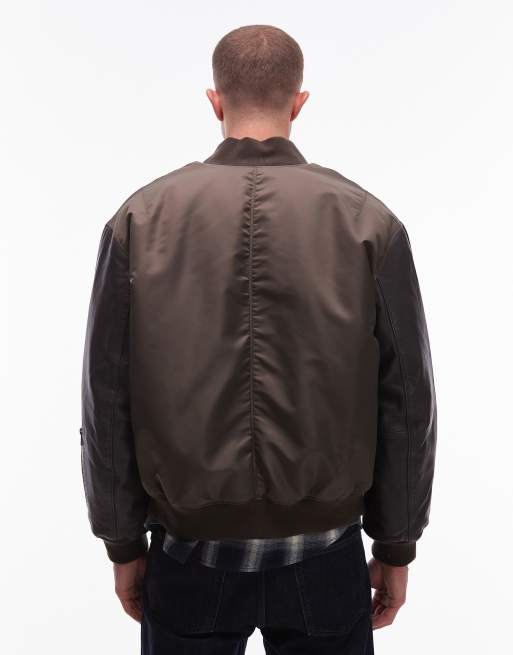 AllSaints - Myler - Bomberjack in kaki, 3 van 5