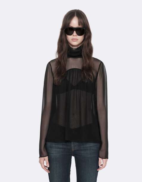 AllSaints Nadia top in zwart - view 1