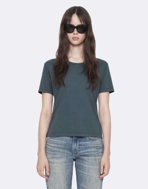 AllSaints Nat slim bas en délavage indigo clair, 4 de 6