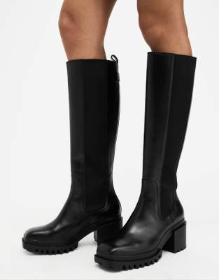 AllSaints - Natalia - Stiefel in Schwarz