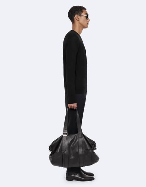 AllSaints Nate sweatshirt in zwart, 3 van 7