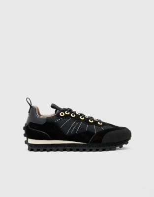 AllSaints - Nevis - Laufschuhe in Schwarz