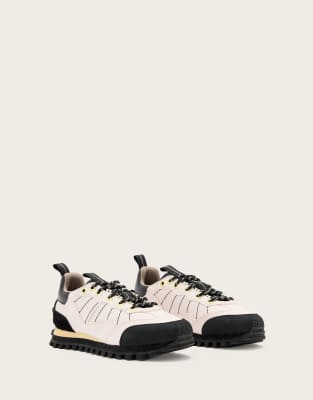 AllSaints - Nevis - Sneaker in Hellrosa