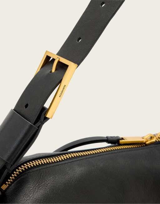 AllSaints Noemie shoulder bag in black, 3 of 4
