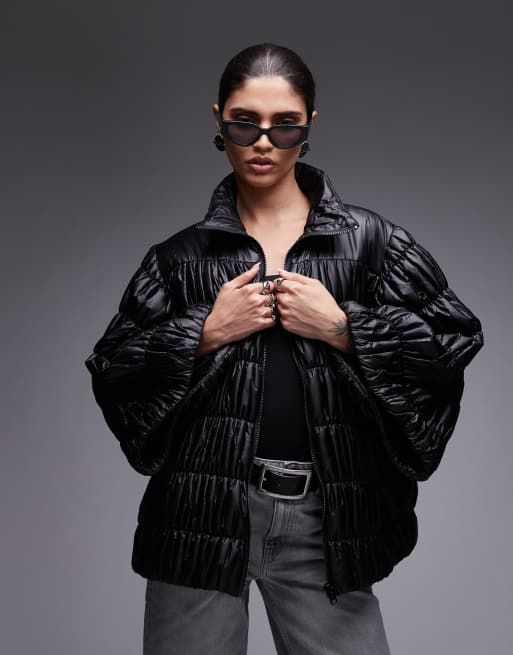 Allsaints – Nyelee – Ocieplana czarna kurtka