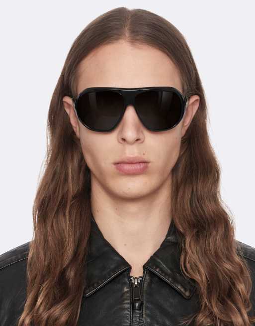 AllSaints Oakland Jacke in Schwarz/Braun, 3 von 6