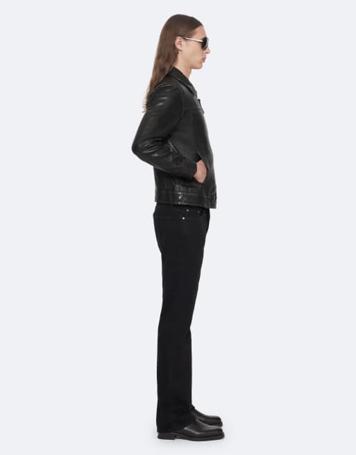 AllSaints Oakland Jacke in Schwarz/Braun, 6 von 6