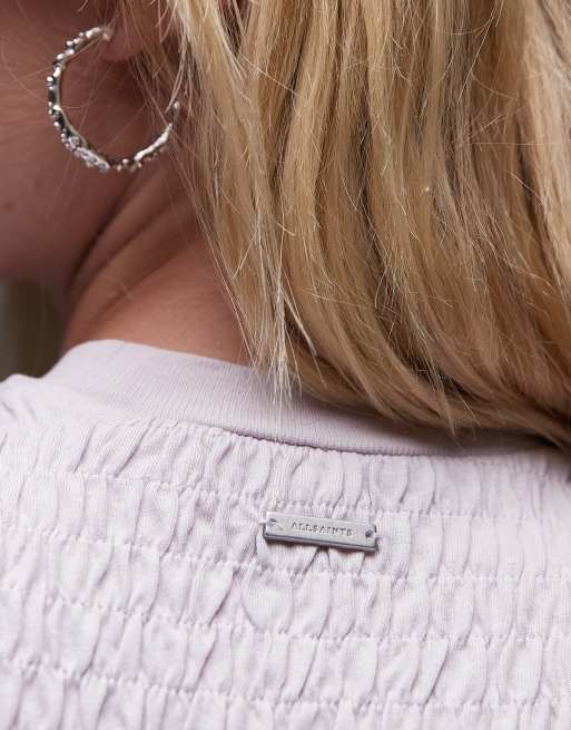 Allsaints ode tank in lilac ash pink, 4 of 4