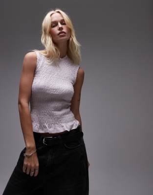 Allsaints - Ode - Tanktop in Flieder-Aschrosa