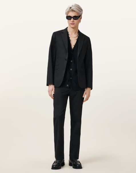 AllSaints – Odin – Hose in Schwarz - view 1