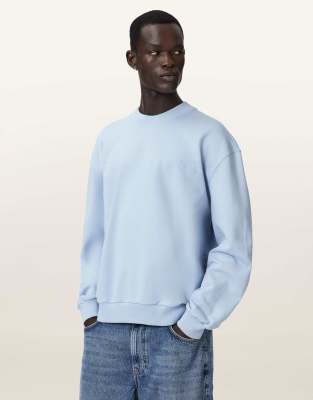 Odyssey - Shirt in Saltonblau mit Rundhalsausschnitt Blau 52