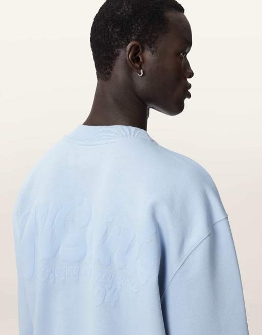 AllSaints - Odyssey - Sweat ras de cou - Bleu Salton, 2 de 7