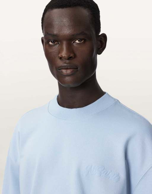 AllSaints - Odyssey - T-shirt met ronde hals in blauw, 3 van 7