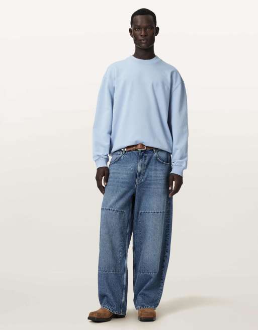 AllSaints - Odyssey - T-shirt met ronde hals in blauw, 4 van 7
