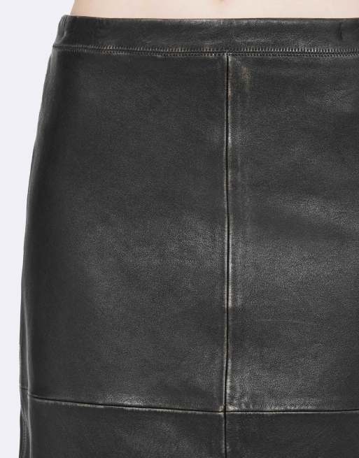 AllSaints Olivia Rock in Schwarz/Braun, 5 von 6