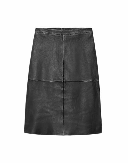 AllSaints Olivia rok in zwart/bruin, 2 van 6