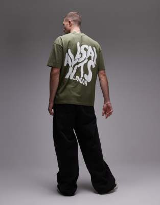 ALLSAINTS ORLANDO BACK PRINT T-SHIRT