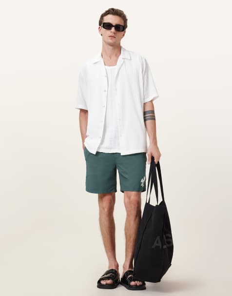 AllSaints - Orlando - Short de bain - Bleu crique - view 1