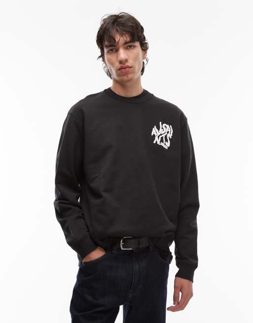 Allsaints - Orlando - Sweat ras de cou - Noir, 3 de 5