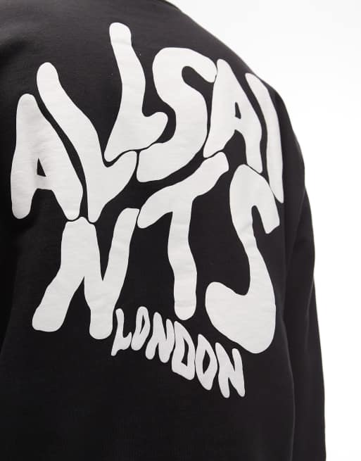 Allsaints - Orlando - Sweat ras de cou - Noir, 5 de 5