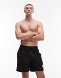 [AllSaints] Allsaints Orlando swim shorts in jet black L Jet Black