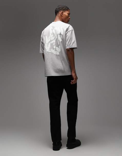 Allsaints Orlando t-shirt in grey - view 1