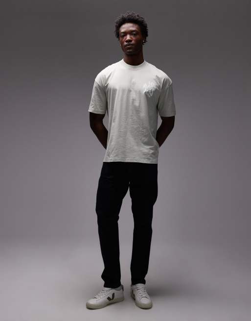 Allsaints - Orlando - T-shirt - Vert ardoise, 2 de 5