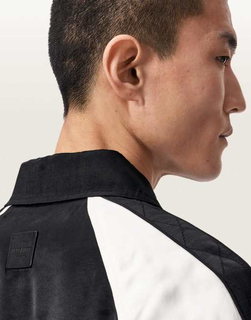 AllSaints - Orville - Jack in zwart en ivoorwit, 3 van 6