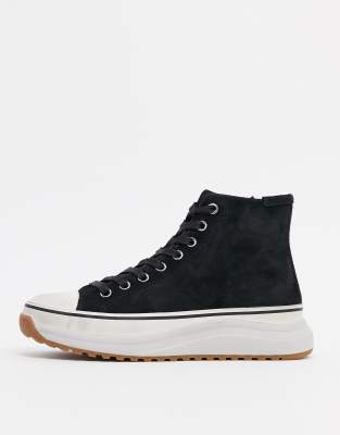 suede platform trainers