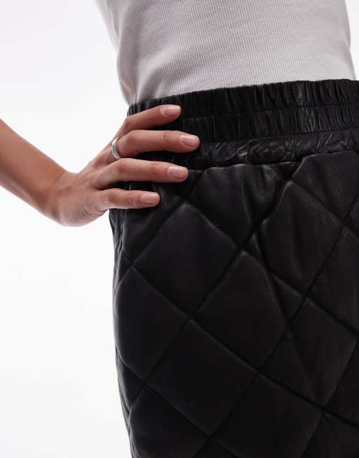 Mini-jupe Sparkle & Fade Urban Outfitters - Simili Cuir Pailleté, Taille 2, Occasion Comme Neuve